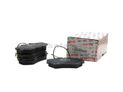 لنت ترمز جلو پژو 405 کد 1D1249L آفورتیس