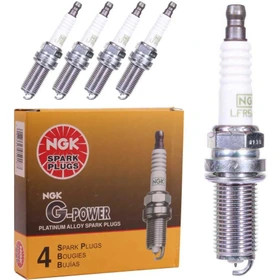 شمع سوزنی پایه کوتاه پلاتینیوم NGK اصلی کد 7092 ( بسته 4 عددی )